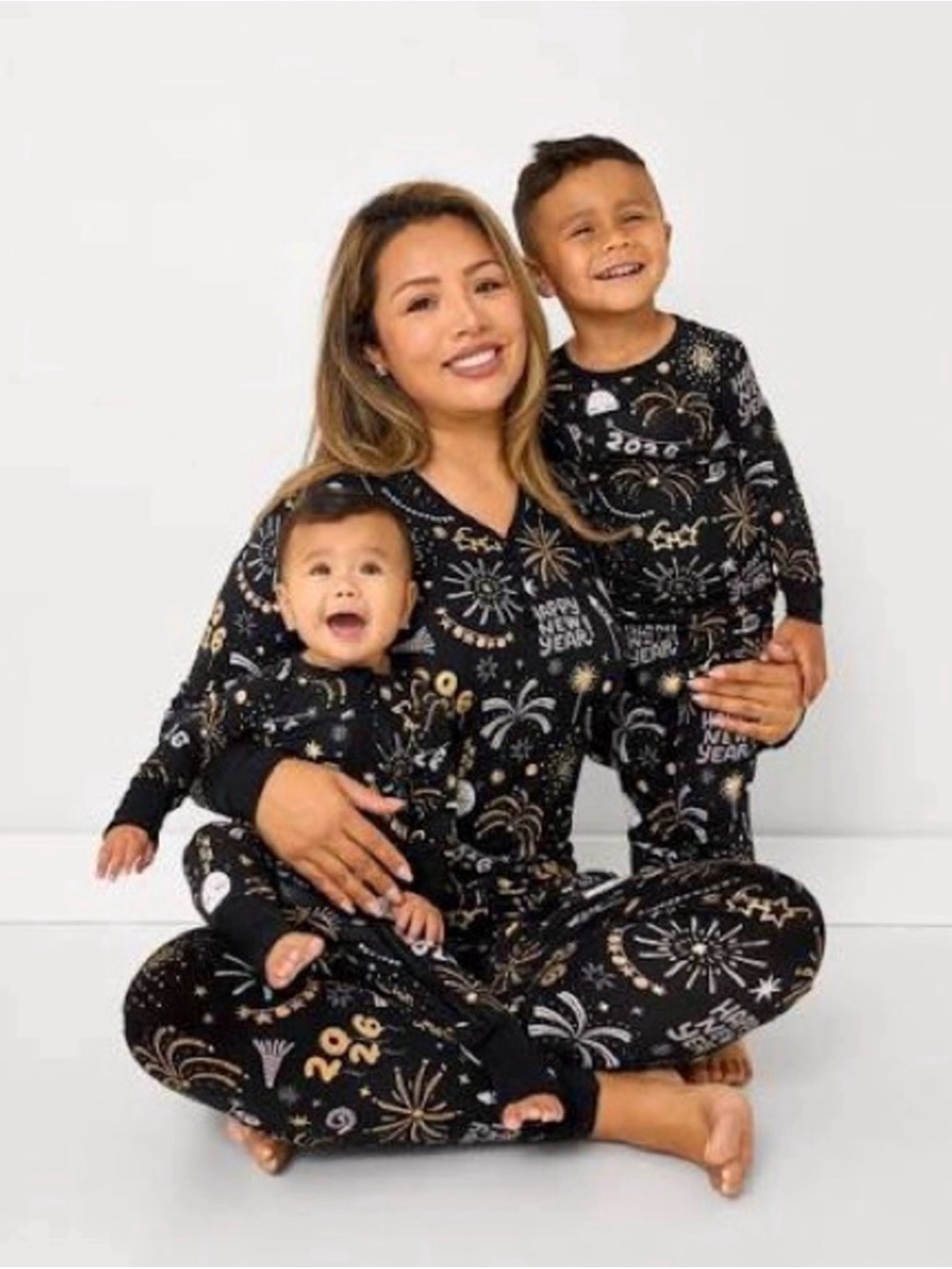 Little Sleepies New Year Fireworks Pajama Set